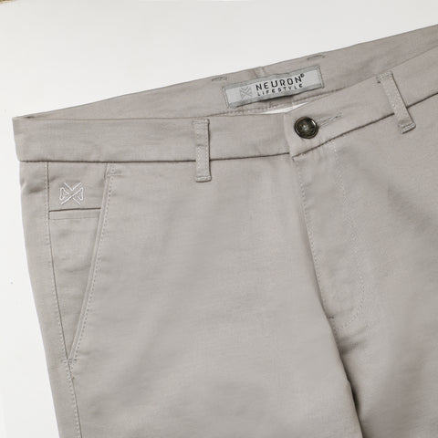 Men Cloudy Grey Chinos