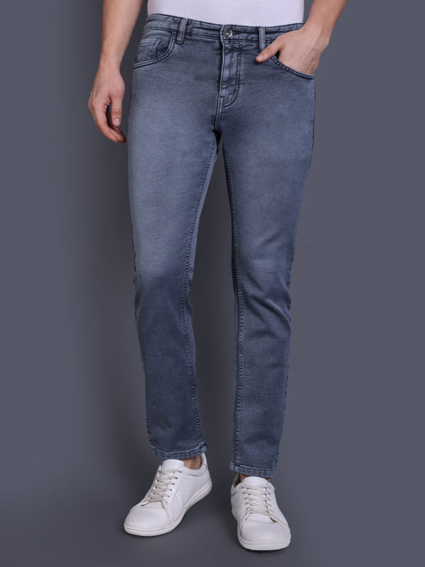Men Grey Rfd Regular Fit Jeans