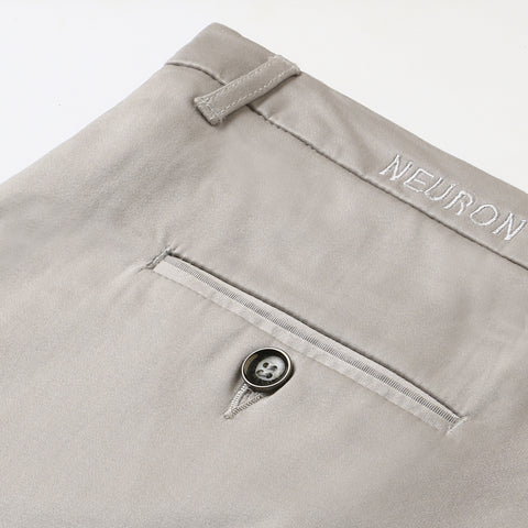 Men Cloudy Grey Chinos