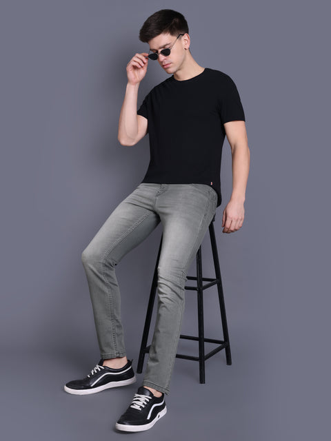 Men Green Regular Fit Jeans