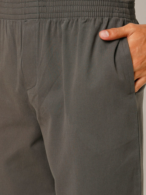 Men Mid Grey Co-ord Set