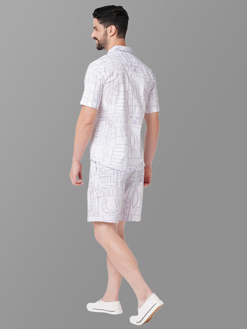 MEN PURPLE CO-ORD SET