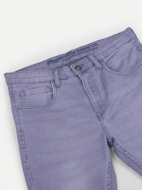 Men Light Grey Regular Fit Jeans